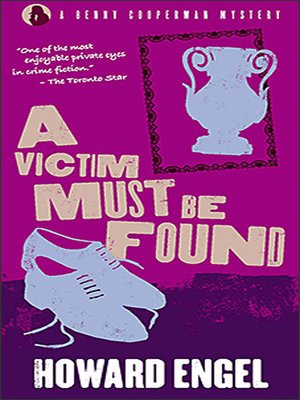 cover image of A Victim Must Be Found